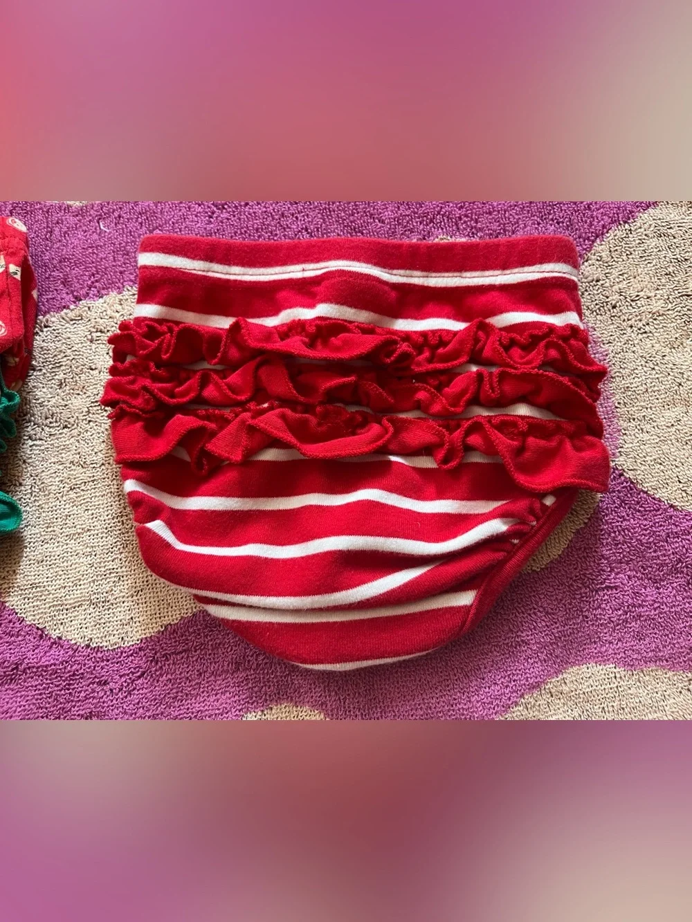 2PC Infant Girl Bloomer/Diaper Covers